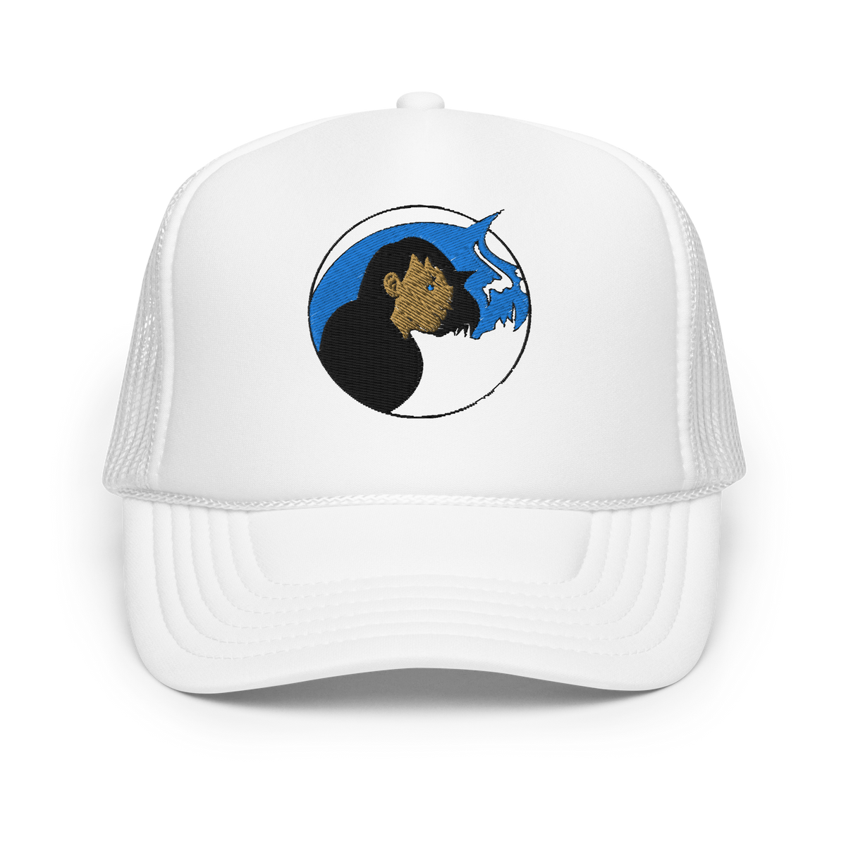 Ki Cap in White - front view